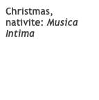 Choral Music composer Donald Patriquin SA SATB TTBB SAB Christmas, nativite: Musica Intima